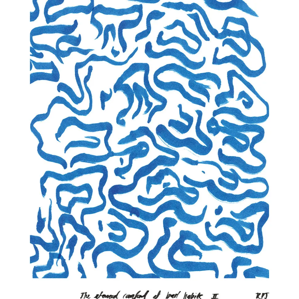 Affiche Comfort Blue - Paper Collective
