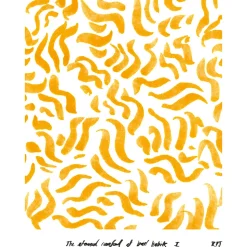 Affiche Comfort Yellow - Paper Collective