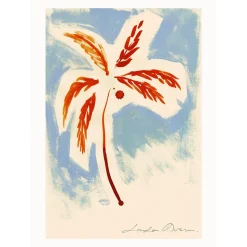 Affiche Stormy Palm - Paper Collective