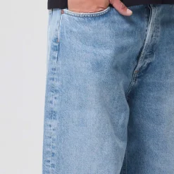 Agolde - Jean low slung baggy - Bleu clair