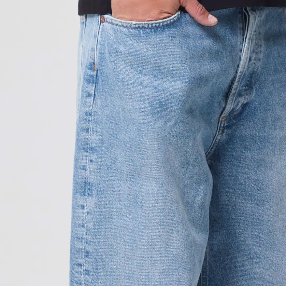 Agolde - Jean low slung baggy - Bleu clair