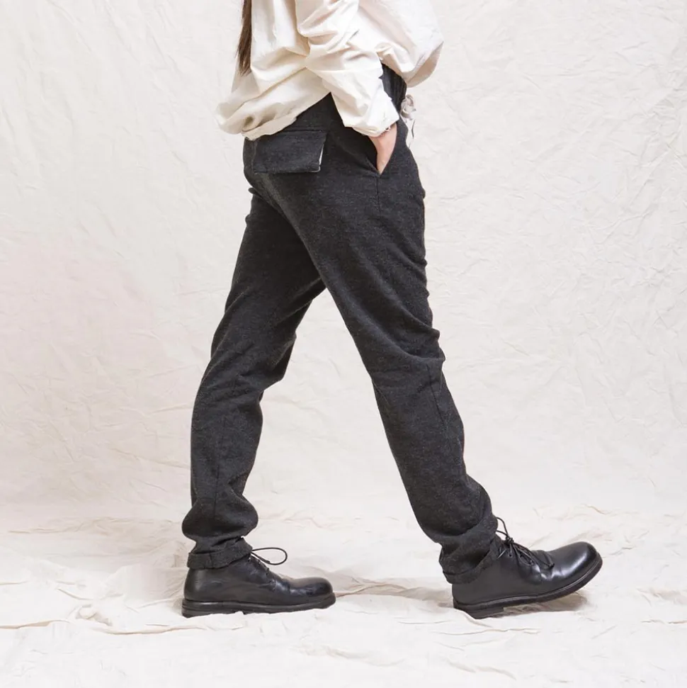 Album Di Famiglia - Pantalon Slim STW - Gris foncé