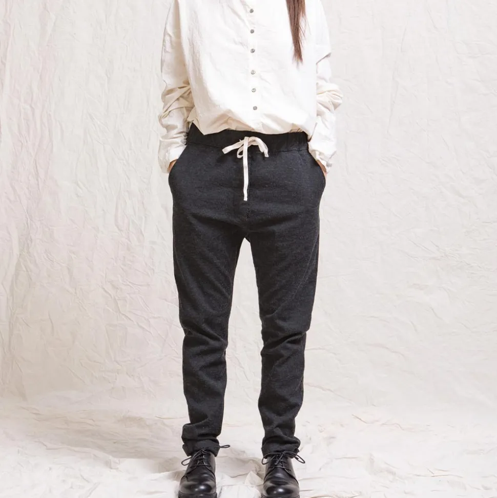 Album Di Famiglia - Pantalon Slim STW - Gris foncé