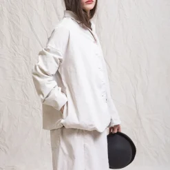 Album Di Famiglia - Veste ample en velours - Beige