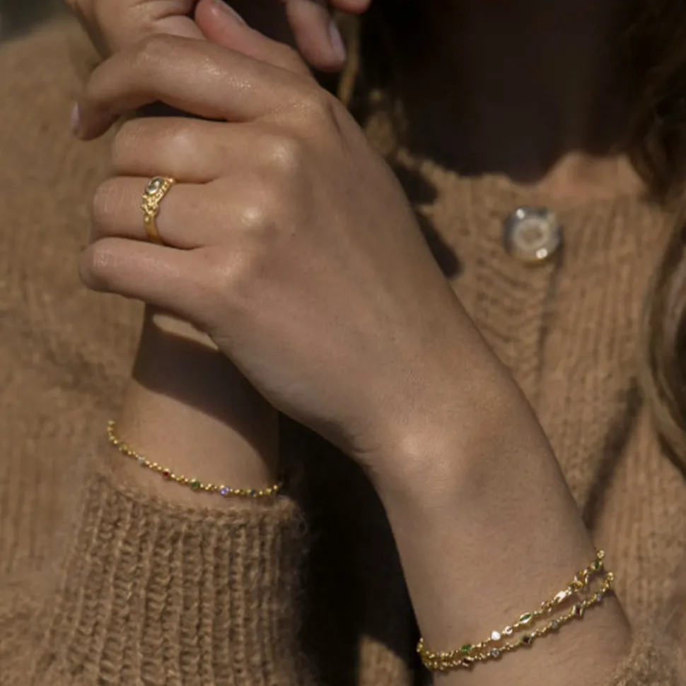 Alix D. Reynis - Bague Cassiopée - Doré