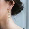 Alix D. Reynis - Boucles d'oreilles Léonie - Tourmaline Verte