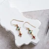 Alix D. Reynis - Boucles d'oreilles Leo - Tourmaline Rouge