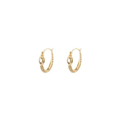 Alix D. Reynis - Boucles d'oreilles Cassopiée - Doré