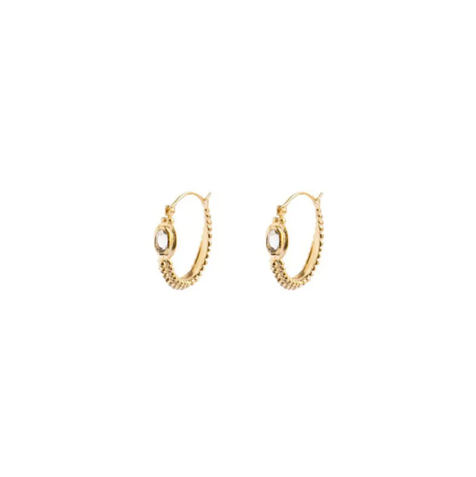 Alix D. Reynis - Boucles d'oreilles Cassopiée - Doré