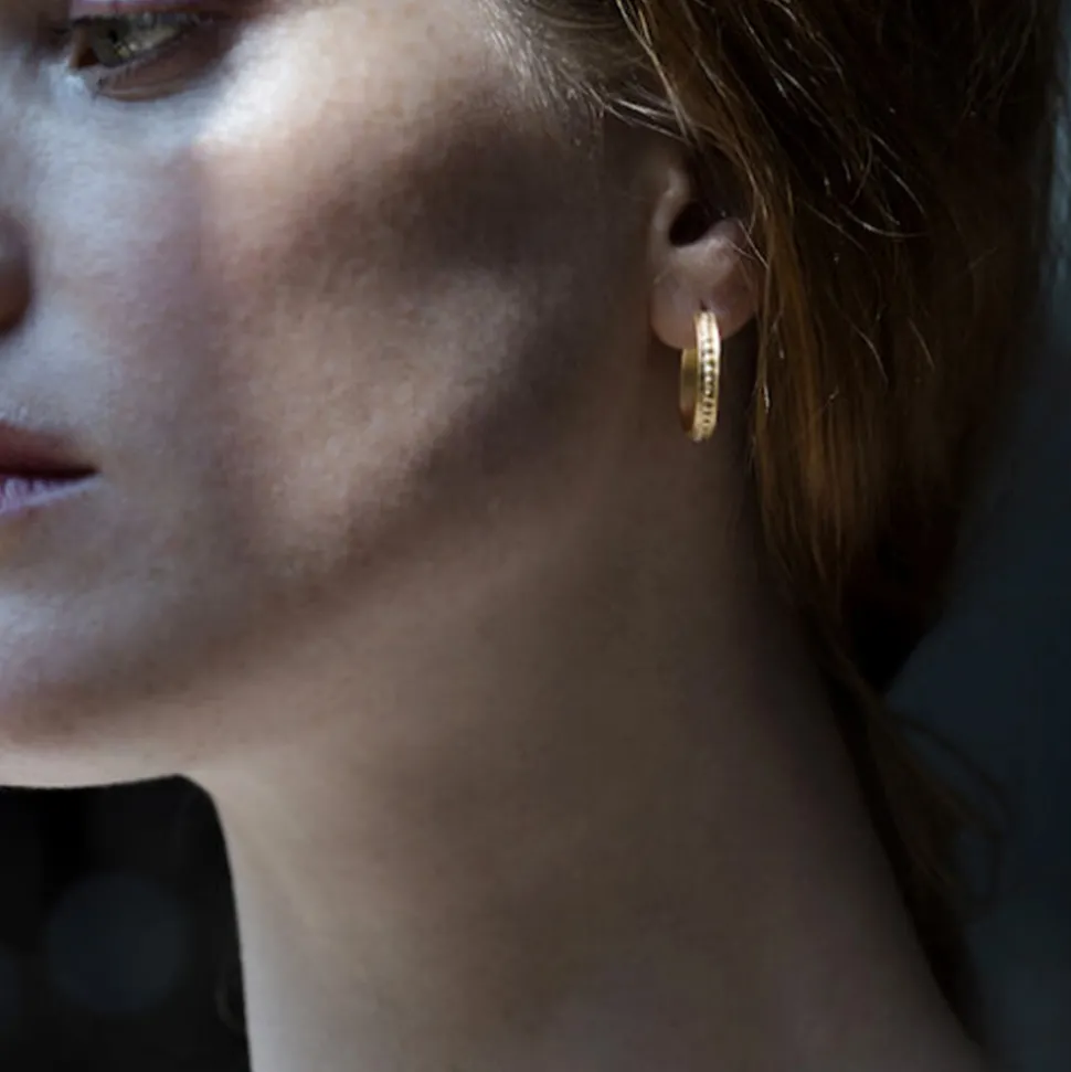 Alix D. Reynis - Boucles d'oreilles Louise - Doré
