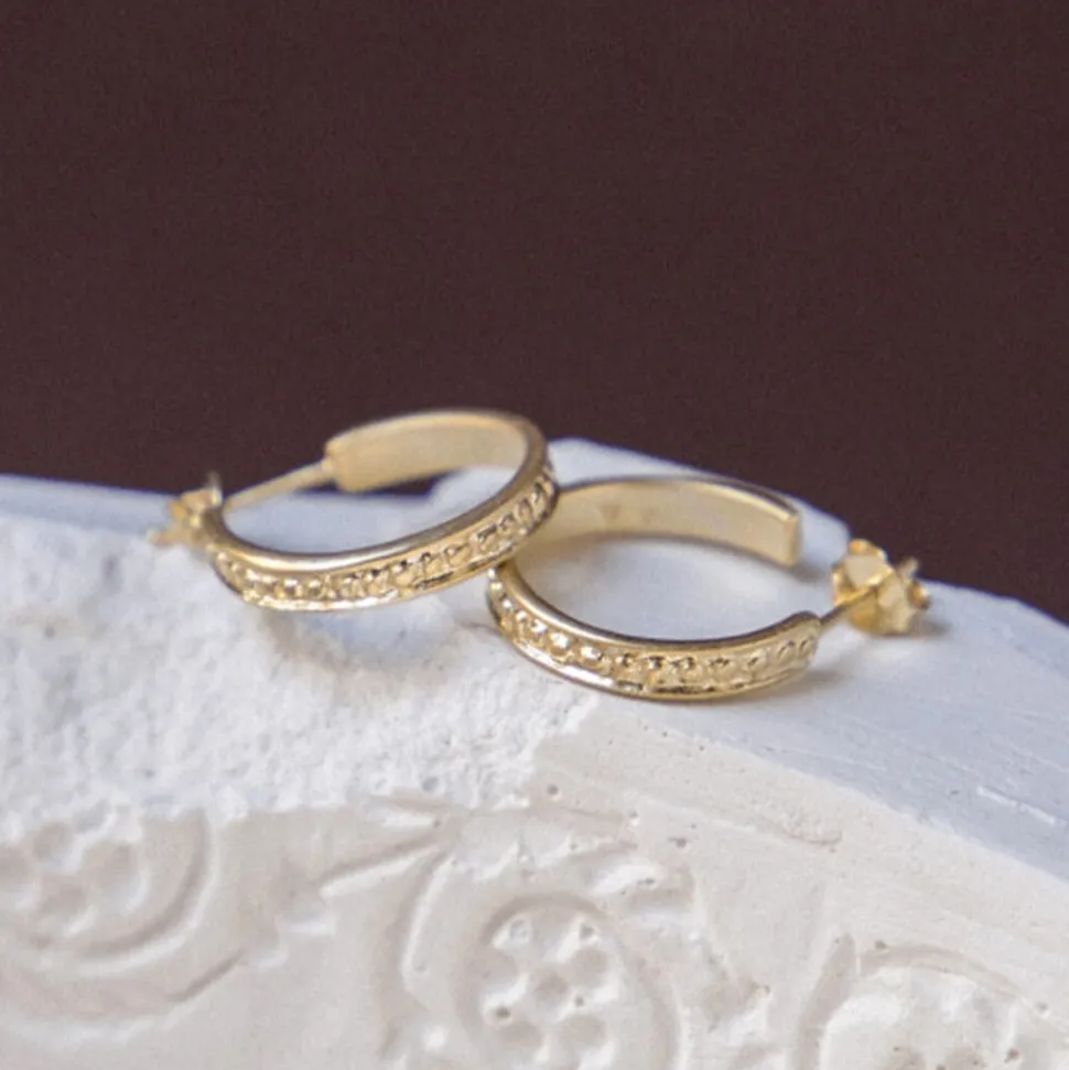 Alix D. Reynis - Boucles d'oreilles Louise - Doré