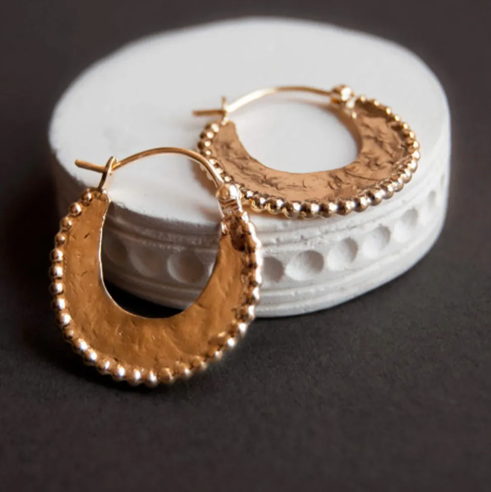 Alix D. Reynis - Boucles d'oreilles Moon - Doré
