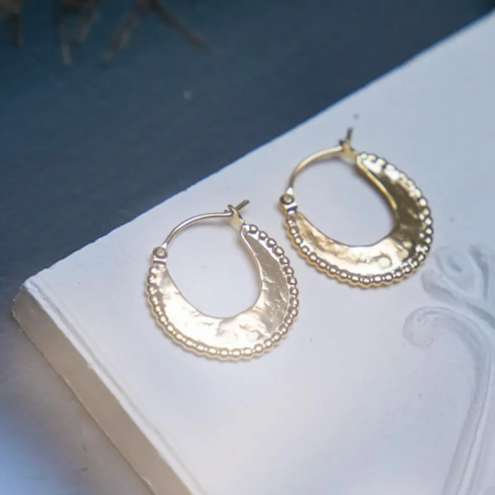 Alix D. Reynis - Boucles d'oreilles Moon - Doré