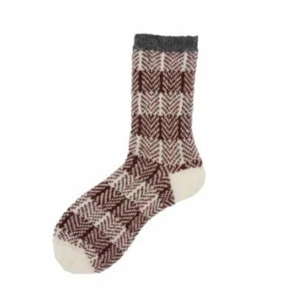 Alto Milano - Chaussettes Olivia - Marron