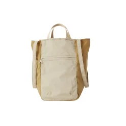 Amiacalva - Tote bag zippé M - Beige