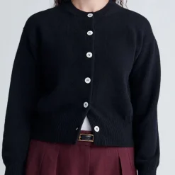 & Daughter - Cardigan Ada - Noir