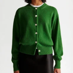& Daughter - Cardigan Ada - Vert