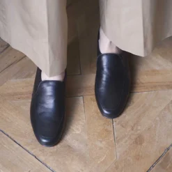 Anne Thomas - Mocassins Leo - Noir