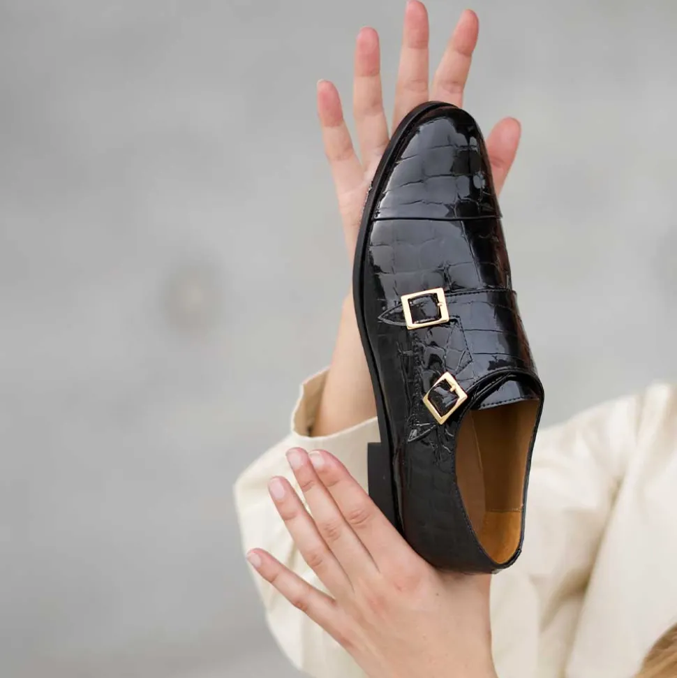 Anne Thomas - Mocassins Mister Thomas - Noir