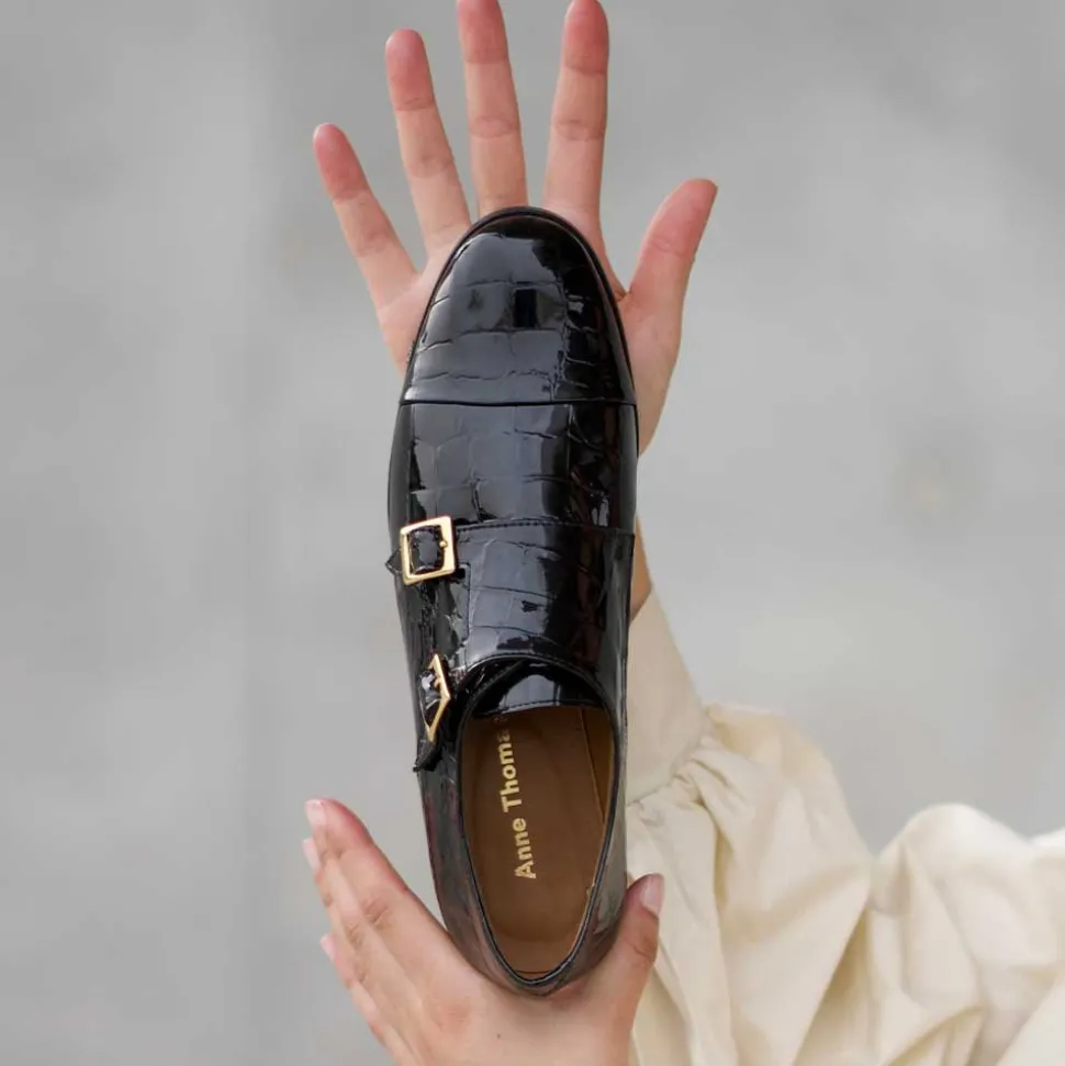 Anne Thomas - Mocassins Mister Thomas - Noir