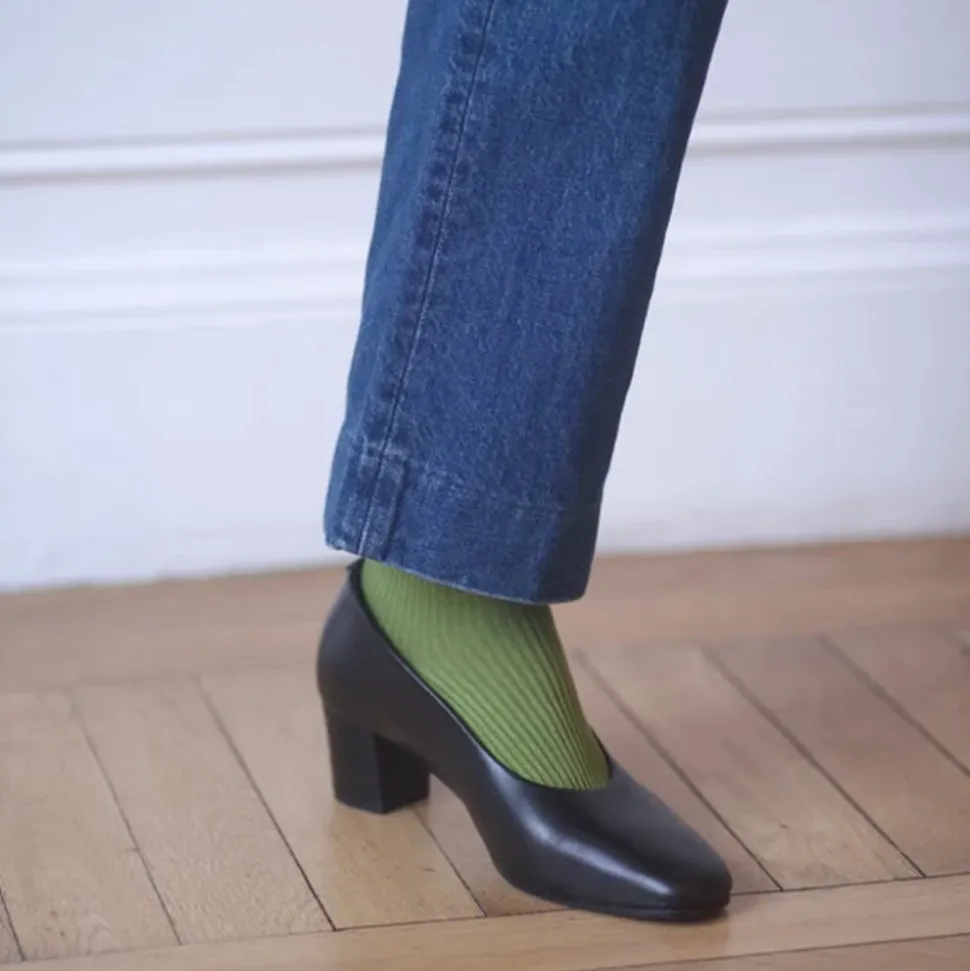 Anne Thomas - Talons Pavlova Pump - Noir
