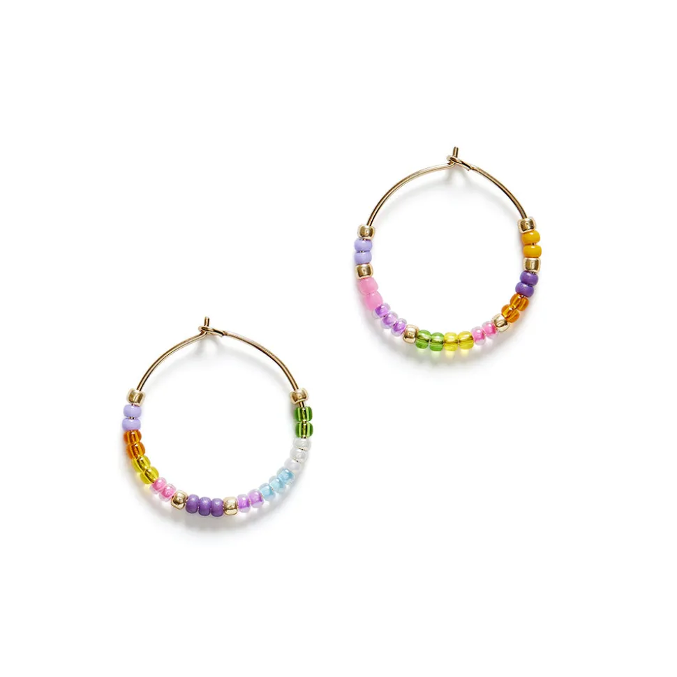 Anni Lu - Boucles d'oreilles Hearty Eldorado - Rainbow