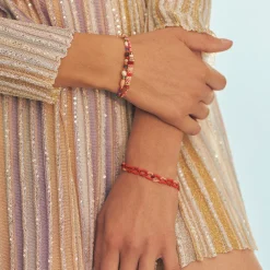 Anni Lu - Bracelet Tattoo - Rouge