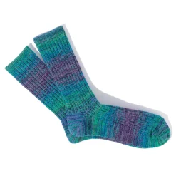 Anonymous ISM - Chaussettes Splash - Bleu