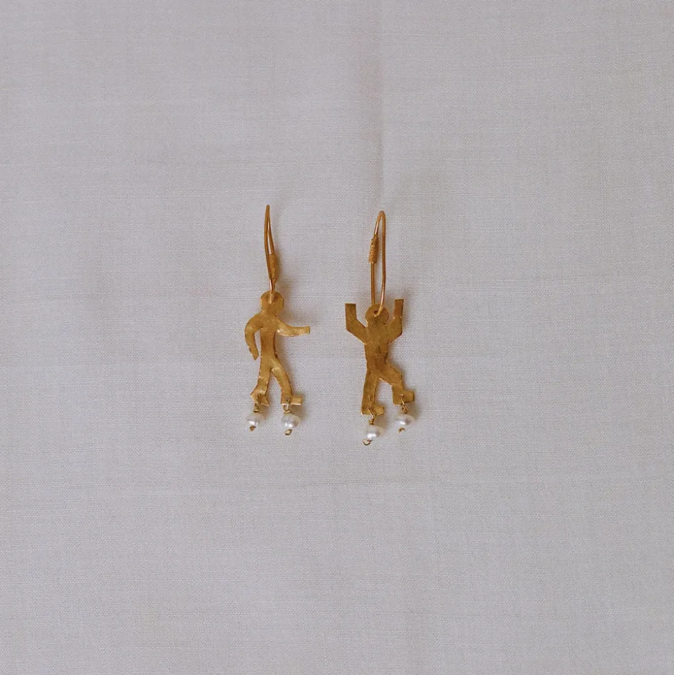Après Ski - Boucles d'oreilles Nubi - Doré