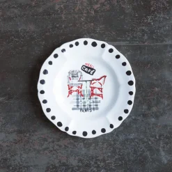 Assiette à dessert - Café de Non Merci