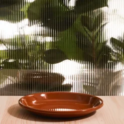 Assiette - Marron