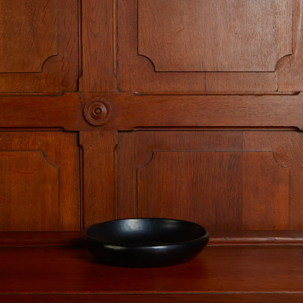 Assiette Chamba - Noir