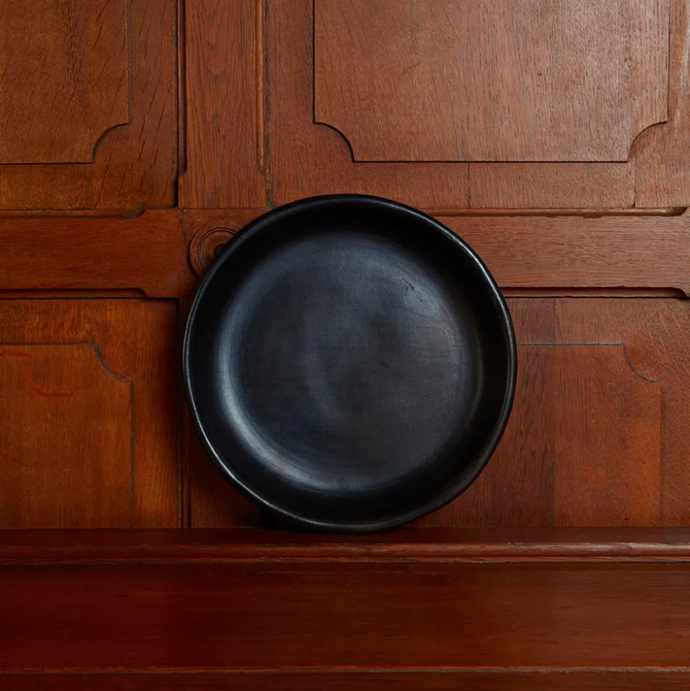 Assiette Chamba - Noir