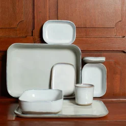 Assiette creuse en grès n°8 - Mastic