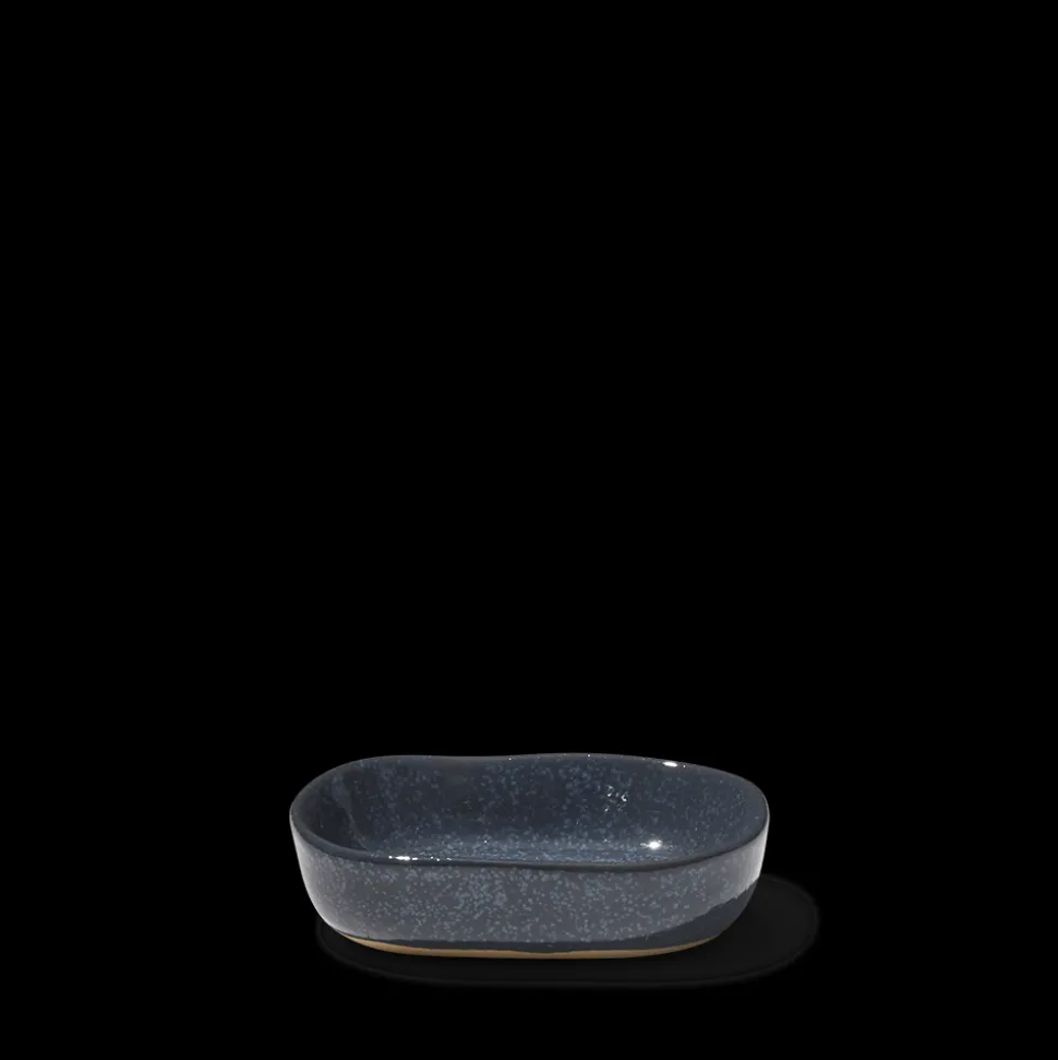 Assiette creuse en grès n°8 - Orage