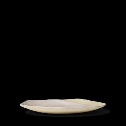 Assiette en grès émaillé Wabi - Rose