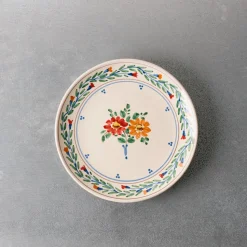 Assiette Fleurs - Multicolore