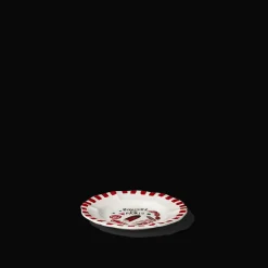 Assiette plate en faïence Boucher