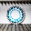 Assiette plate en faïence Paola Navone