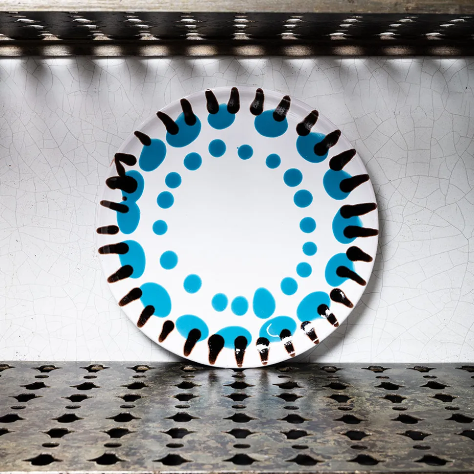 Assiette plate en faïence Paola Navone