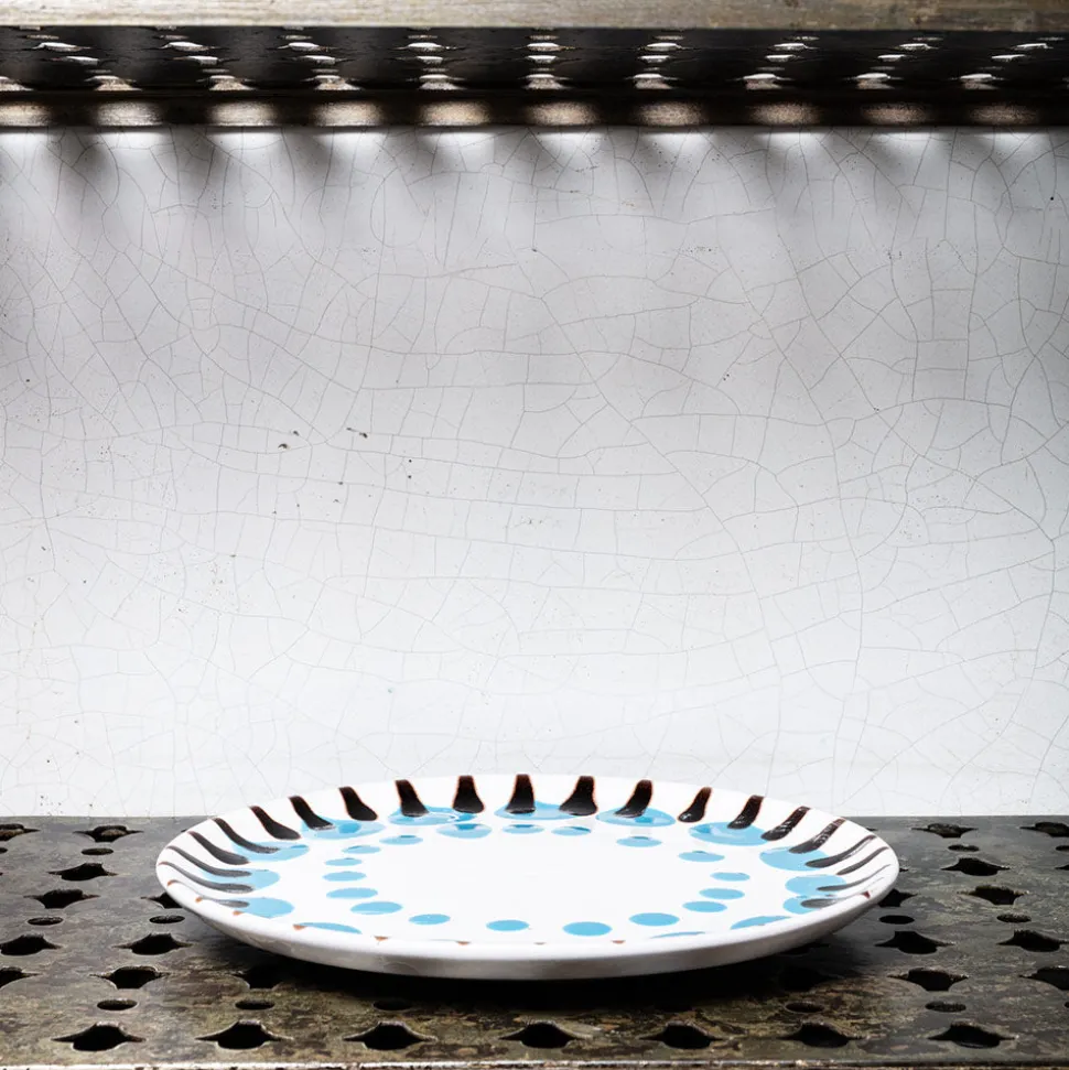 Assiette plate en faïence Paola Navone