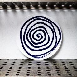 Assiette plate en faïence Paola Navone