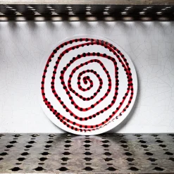 Assiette plate en faïence Paola Navone