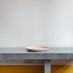 Assiette plate en grès fin - Buvard