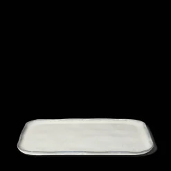 Assiette plate en grès n°1 - Mastic