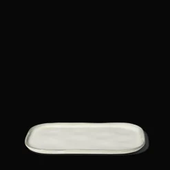 Assiette plate en grès n°2 - Mastic