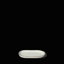 Assiette plate en grès n°4 - Mastic