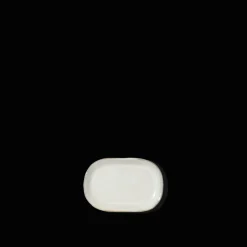 Assiette plate en grès n°4 - Mastic