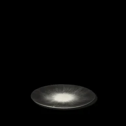 Assiette plate en porcelaine Ann Demeulemeester - Noir et blanc