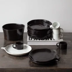 Assiette poêlon La Mère - Ebony